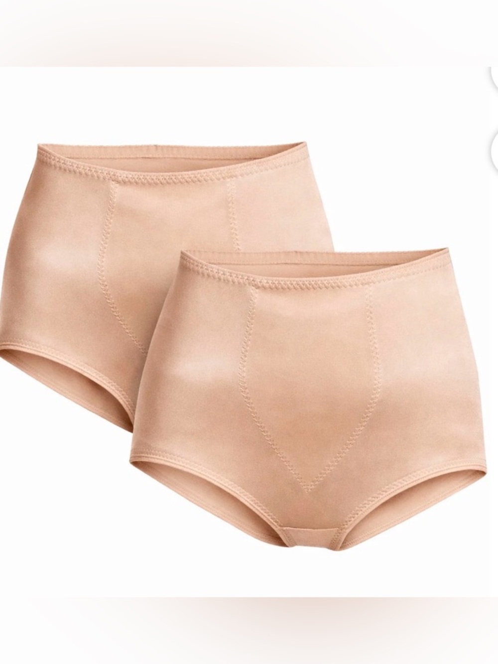 Cupid Light Control Shapewear Panty Brief with Tummy Panel, 2-Pack